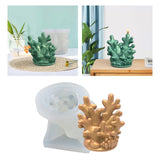 Coral Silicone Mold for Candle Resin Making DIY Tool