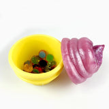 Stereoscopic Ice Cream Bottles Mold Jewelry Rings Jar Mold
