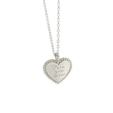Sterling 925 Silver Heart Pendant Necklace Woman Neo-gothic Choker