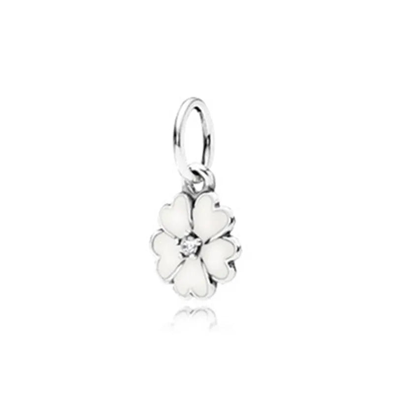 Sterling Silver 925 Boat Trinket Jewelry Castle Flower Charms