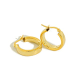 Sterling Silver Dainty Hoops Earrings Minimalist Gift For Women