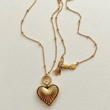Sterling Silver Heart Pendant Love Necklaces Woman Accessories