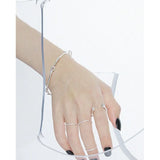 Silver 925 Chain Bracelet Minimalist Women Gift