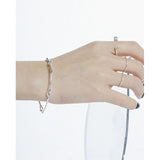 Silver 925 Chain Bracelet Minimalist Women Gift