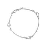 Silver 925 Chain Bracelet Minimalist Women Gift