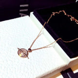 Sterling Silver Diamond Pendant Necklace for Women