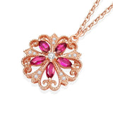 Sterling Silver 925 Necklace Pendant Diamond Christmas Silver 925 Jewelry