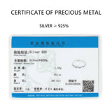 Sterling Silver 925 Oxidized Light Shape Ring Fine Jewelry for Women