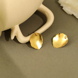 925 Sterling Silver Leaf Stud Earrings Gift For Women