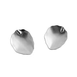 925 Sterling Silver Leaf Stud Earrings Gift For Women