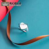Sterling Silver 925 Thick Love Ring Classic Series