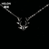 Sterling Silver 925 Women Necklace Pendant Semi Mount For 5-6mm Pearl