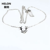 Sterling Silver 925 Women Necklace Pendant Semi Mount For 5-6mm Pearl