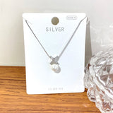 Sterling Silver 925 X Freshwater Pearl Necklace Elegant Women's Gift