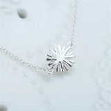 925 Silver Daisy Anklets For Women Flower ankle bracelet Foot Jewelry