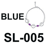 Classic S925 Silver Bracelet with Logo Love Charm for Ladies