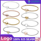 S925 Silver Bracelet with Love Letter Charm for Girls Party