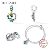 Silver Butterfly Charm & Tree of Life Dream Catcher Pendant