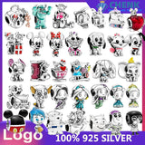 Sterling Silver Charm Diy Jewelry for Bracelet with Logo