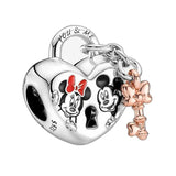Sterling Silver Charm Diy Jewelry for Bracelet with Logo