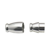 Silver Magnetic Clasp Jewelry Findings for Leather Bracelet 34958