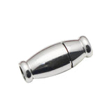 Silver Magnetic Clasp Jewelry Findings for Leather Bracelet 34958