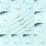 Silver Zodiac Charms Women's Bracelet