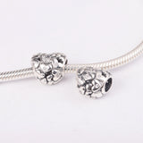 Sterling Silver Couple Pendant Beads for Jewelry Making S925 Charm