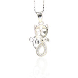 Sterling Silver Cat Pearl Pendant Mountings DIY Jewelry