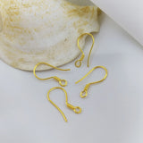 925 Silver Earring Wire Hooks (2 pairs)