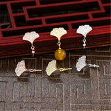 925 Silver Zircon Earring Components for Round Beads E181B
