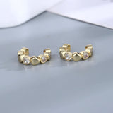 Heart Diamond Hoop Earrings Sterling Silver Long Line Love Fine Jewelry