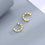 Sterling Silver Heart Diamond Hoop Earrings