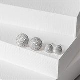 925 Silver Earrings for Women Stud Jewelry