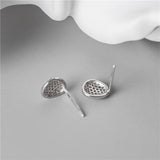 925 Silver Earrings for Women Stud Jewelry