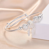 S999 Dream Catcher Bangle, Adjustable Size, Boutique Gift