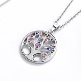Tree of Life Pendant Necklace, Silver Necklaces