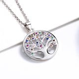Tree of Life Pendant Necklace, Silver Necklaces