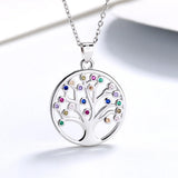 Tree of Life Pendant Necklace, Silver Necklaces