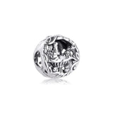 Sterling Silver Dangle Charm Spring Beads
