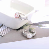 S925 European and American Style Silver Ring Mountings