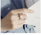 S925 European and American Style Silver Ring Mountings