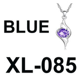 S925 Sterling Silver Necklace Love Butterfly Pendant With Diamonds Crown