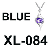 S925 Sterling Silver Necklace Love Butterfly Pendant With Diamonds Crown