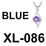 S925 Sterling Silver Necklace Love Butterfly Pendant With Diamonds Crown
