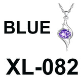 S925 Sterling Silver Necklace Love Butterfly Pendant With Diamonds Crown