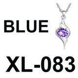 S925 Sterling Silver Necklace Love Butterfly Pendant With Diamonds Crown