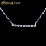 925 Silver Pendant Necklace Set with Cross Chain - OnlyArt