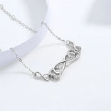 Heart-Shaped Sterling Silver S925 Bracelet for Women