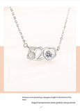 S925 Couple 520 Necklace Heart Qixi Birthday Gift for Girlfriend